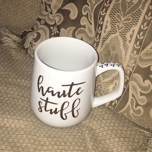 ⭐️ NWT “Haute Stuff” Ceramic Mug